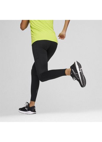 Черные демисезонные леггинсы run fav velocity full-length women's running tights Puma