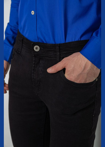 Черные демисезонные джинсы мужские стрейч,, Ager