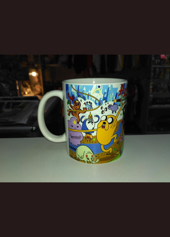 Чашка белая Время приключений (z0495) No Brand (327006026)