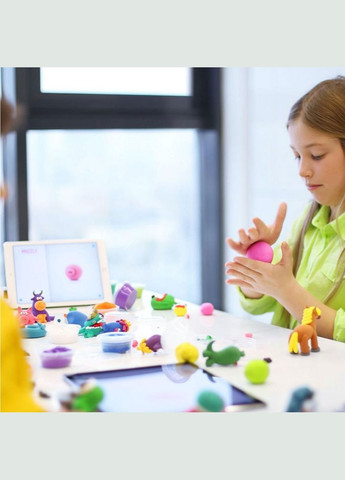 Набор самозатвердевающего пластилина Липака Поросенок, Лошадка, Кролик () ЛІПАКА 60023-UA01 (332955067)