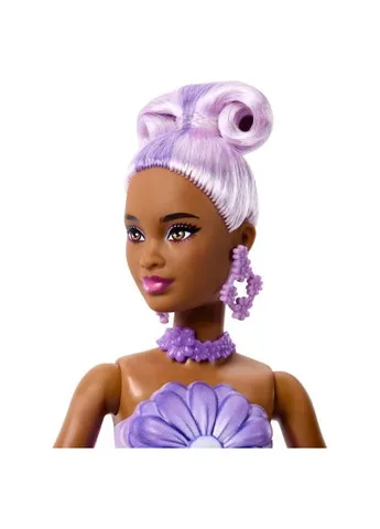 Кукла Набор-сюрприз с куклой Petal Pop Фиолетовая маргаритка (JMF58) Barbie Набір-сюрприз з лялькою Barbie Petal Pop Фіолетова (400302610)