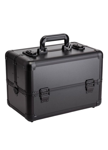 Кейс-шкатулка для візажиста 37х26х22 см 19205-010 чорний No Brand (346152453)