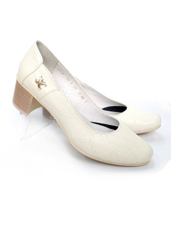 TOPAS Туфли молочного цвета из натуральной кожи. молочный з натуральная кожа, китай — демисезон (353828375)