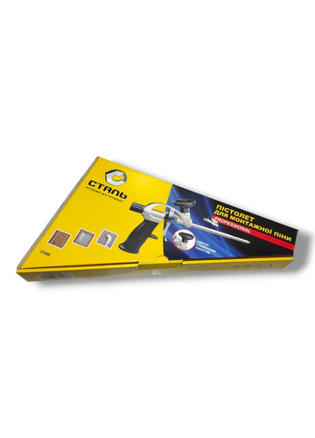 Пістолет для монтажної піни, професійний, FG-3106 (арт.31006) СТАЛЬ (337361152)