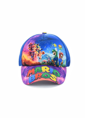 Кепка дитяча із сіткою Супер Маріо Брос / Super Mario Bros No Brand дитяча кепка (279381233)