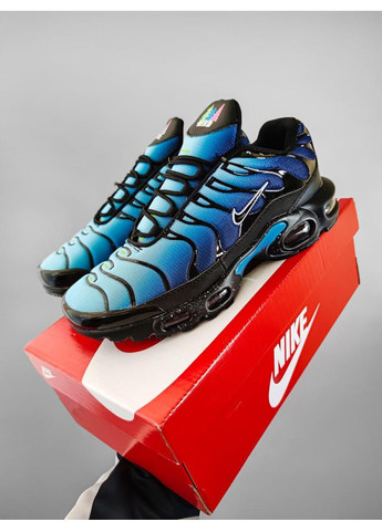 КРОСІВКИ ЖІНОЧІ NIKE AIR MAX PLUS TN BLUE НАЙК АІР МАКС ТН ПЛЮС No Brand чорні демісезони (367174421)