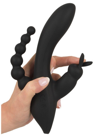 Потрійний вібратор-кролик БЛАЖЕНСТВО G-SPOT No Brand (284728629)