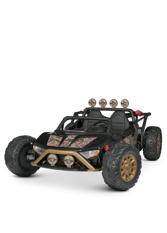 Дитячий електромобіль Баггі Racer JS3168EBLR-18(24V), двомісний. Чорний камуфляж Bambi (285715082)