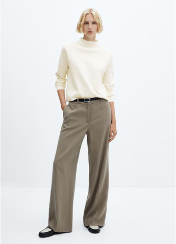 Кофта джемпер трикотажный оверсайз базовый Mango (362064319)