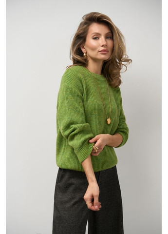 Зеленый джемпер 2820 травяной Triko Bakh
