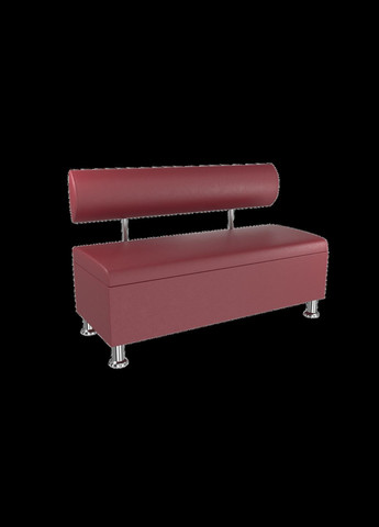 Диван BNB Флеш з ящиком 1200x540x780 бордовий. Флай 2223. Для офісу, приймальні, очікування BNB Mebli (331163139)