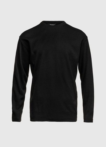 Чорний демісезонний джемпер однотонний чоловічий 1123 (2000990010063d) shop (2000990010063) Akin Trico