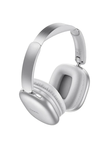 Беспроводные накладные наушники W73 Graceful BT headphones(App) Серебристый Hoco (394757044)