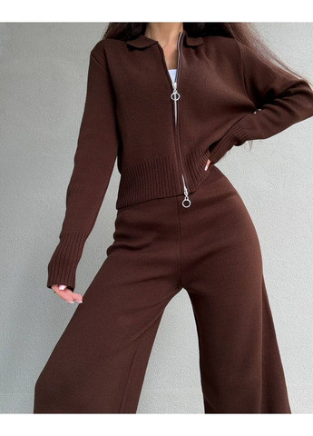 Стильный базовый костюм из плотной вязки Vakko (364653125)