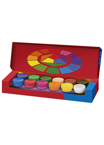 Гуаш FABER CASTELL 12 кол. 20 мл темпера Faber-Castell (284723146)