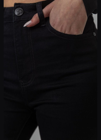 Джинсы женские стрейч, цвет черный, Ager - (292131267)