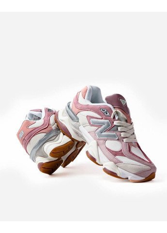 Рожеві Осінні кросівки чоловічі new balance 9060 pink beige нью беланс 9060 No Brand