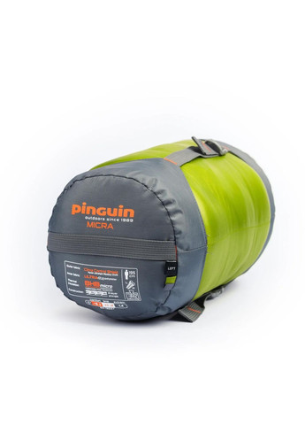 Спальний мішок Micra (6/1°C), 195 см - Right Zip, Green (PNG 230444) 2020 Pinguin (334669558)