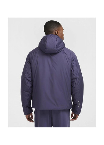 Фіолетова куртка чоловіча acg primaloft® therma-fit adv jacket violet Nike