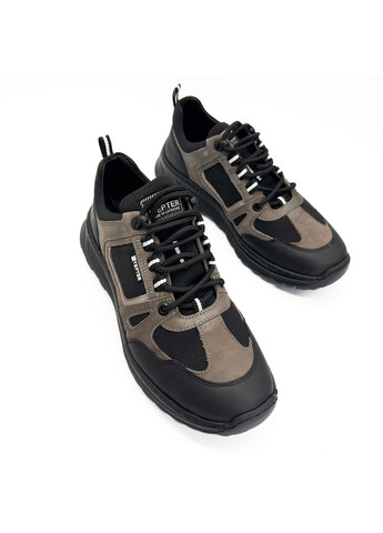 Сірі кросівки (р) нубук/текстиль 0-2-2-8764 Stepter