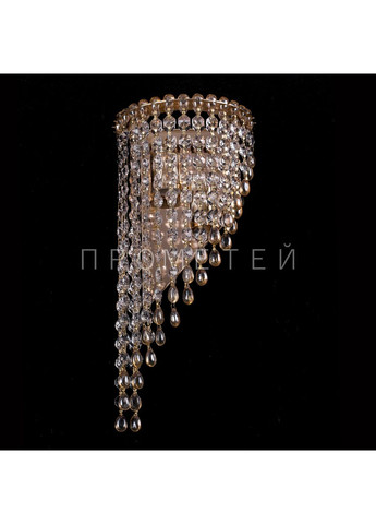 Кришталева бра на 2 лампочки (золото) B0133/2W/FG No Brand (354229640)