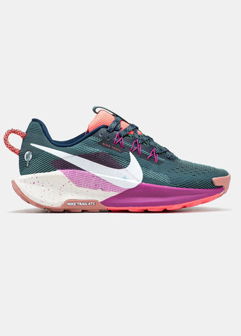 Кросівки жіночі Nike Pegasus Trail 5 green purple | Найк Пегасус Треіл 5 зелені фіолетові No Brand зелені всесезони (315006236)
