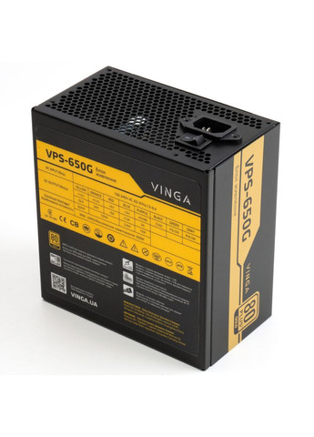 Блок питания 650W (VPS-650G) Vinga (372616688)