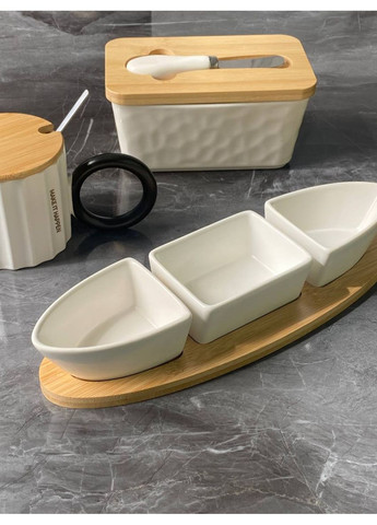 Маслянка Біла №2 102-1198 8х10.5х17 см біла Olens (371872897)