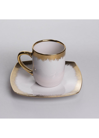 Столовый сервиз фарфоровый Luxury Golden 24 предмета на 6 персон Yiwu (368766095)