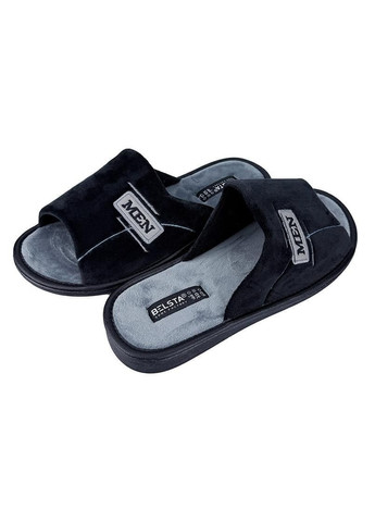 Чоловічі кімнатні тапочки чорні 05-25 Белста (351851124)