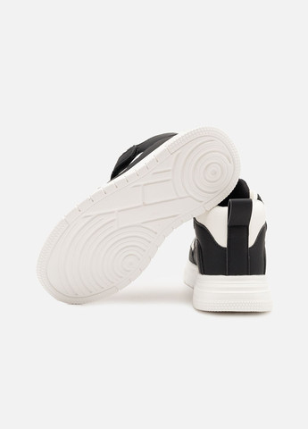 Черные кеды на плоской подошве для мальчика цвет черный цб-00269498 Yuki