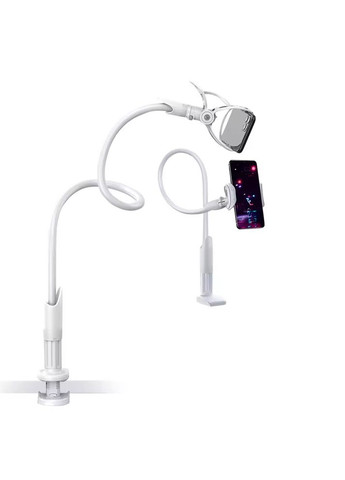 Гибкий держатель для телефона с прищепкой IVY 85 см Flexible Mobile Holder White VHG (334305026)
