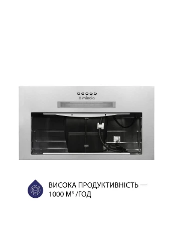 Витяжка повновбудована HBI 5623 I 1000 LED MINOLA (382792139)