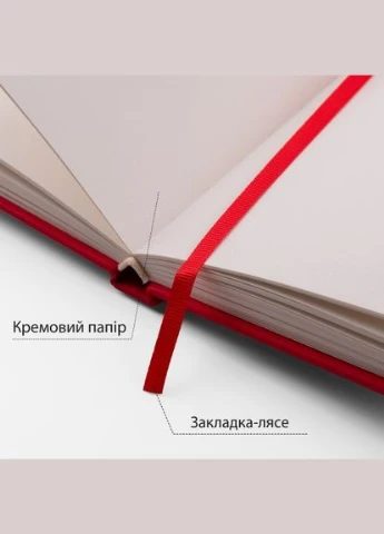 Скетчбук 100/110 120х120мм тв.обкл. PU, красный №743189/ / Santi (339864435)