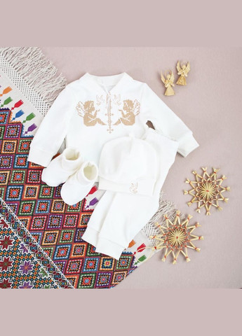 Одяг для хрещення хлопчика з іменною крижмою косичка Ladan (300581559)