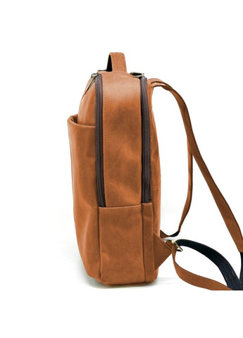 Шкіряний чоловічий для ноутбука рюкзак рудий RB-7280-3md TARWA (306373202)