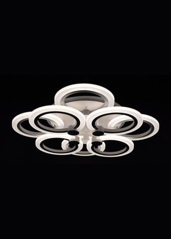 Люстра світлодіодна стельова LED світильник для квартири на стелю лед з пультом 25961 Білий 11х45х54 см. Sunnysky (364497969)