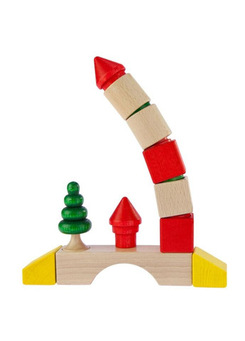 Конструктор cubio деревянный 19 эл. (NIC2112) NIC (281426039)