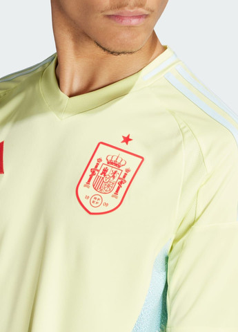 Гостьова джерсі Spain 24 adidas логотип жовтий спортивні