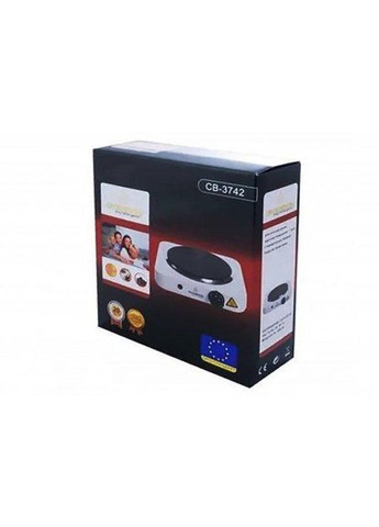 Плита настольная электрическая CB-3742 дисковая однокомфорка 1000 Вт Crownberg (364275892)