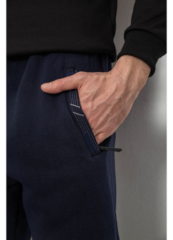 Спортивні штани чоловічі на флісі, колір синій, 244R41748 Ager (365867425)