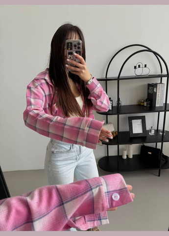 Жіноча сорочка в клітинку Україна (325220334)