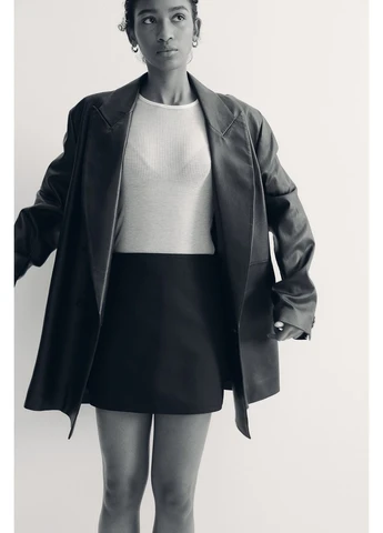 Черная юбка H&M