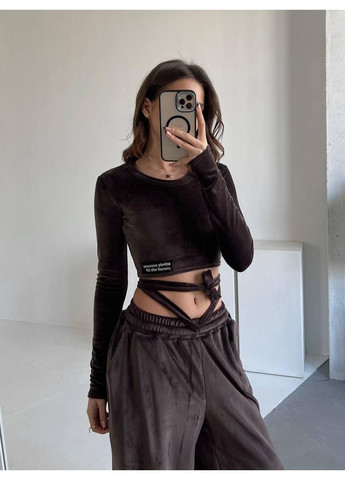 Жіночий костюм топ +палацо No Brand (365453206)