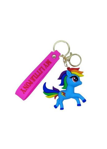 Пони брелок голубой My little pony силиконовый брелок для ключей креативная подвеска 7 см Shantou (290012018)