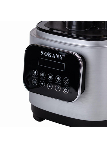 Блендер стационарный с чашей на 2 литра и звукоизоляцией 8000 Вт Sokany (333662500)