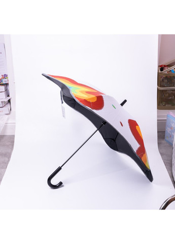 Белый зонт детский механический элегантный с принтом прочный надежный из полиэстера диаметр 90 см hp-23-13w Yiwu (370675596)