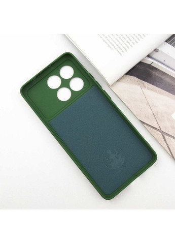 Чохол Silicone Cover Full Camera для Xiaomi Poco X6 / Note 13 Pro 5G Dark green Lakshmi (355874093)