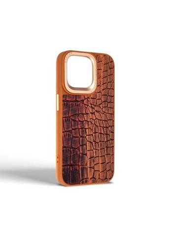 Чехол для мобильного телефона (ARM76768) Harder Glamorous Croco Apple iPhone 15 Pro Max Magma (326588540)
