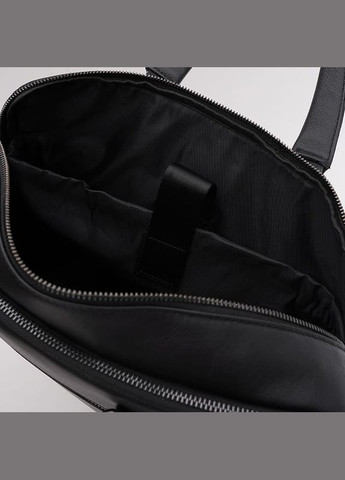 Чоловіча шкіряна сумка А4 K17564-3bl-black Ricco Grande (323593348)